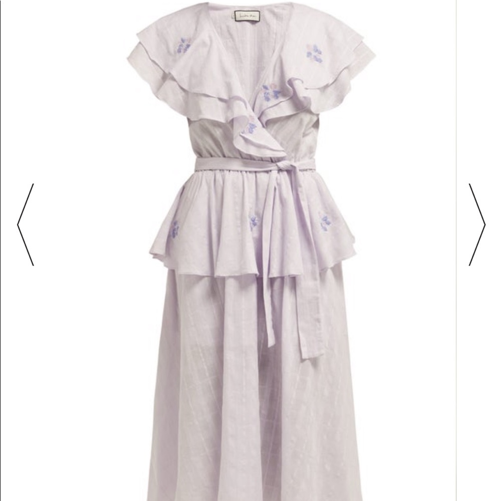 Innika Choo Summer 2019 embroidered dress